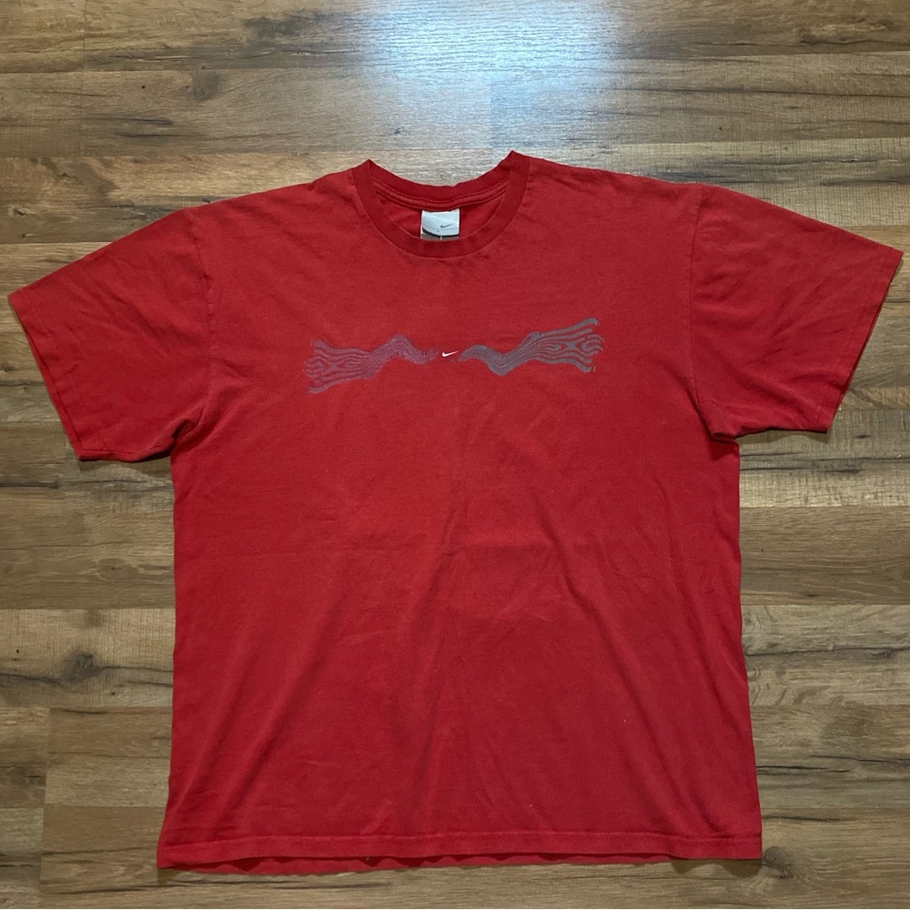 Y2K Nike Center Swoosh Short Sleeve